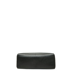 マイケルコース ロゴ トートバッグ ハンドバッグ ブラック レザー レディース Michael Kors 【中古】