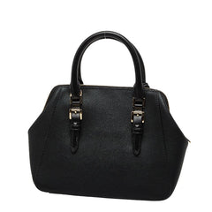 マイケルコース ロゴ ハンドバッグ ショルダーバッグ 2WAY ブラック レザー レディース Michael Kors 【中古】