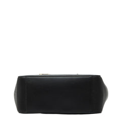 マイケルコース シャーロットMDメッセンジャー ハンドバッグ ショルダーバッグ 2WAY 35T0GCFM2L ブラック レザー レディース Michael Kors 【中古】