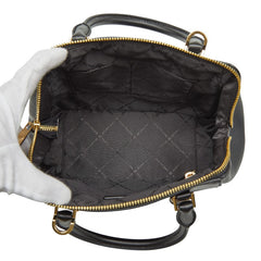 マイケルコース シャーロットMDメッセンジャー ハンドバッグ ショルダーバッグ 2WAY 35T0GCFM2L ブラック レザー レディース Michael Kors 【中古】