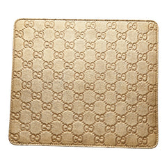 グッチ グッチシマ GG ロゴ マウスパッド パソコン PC小物 インテリア 雑貨 ゴールド レザー レディース GUCCI 【中古】