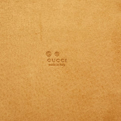 グッチ グッチシマ GG ロゴ マウスパッド パソコン PC小物 インテリア 雑貨 グリーン レザー レディース GUCCI 【中古】