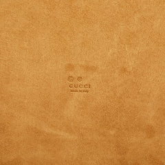 グッチ グッチシマ GG ロゴ マウスパッド パソコン PC小物 インテリア 雑貨 グレー レザー レディース GUCCI 【中古】
