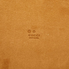 グッチ グッチシマ GG ロゴ マウスパッド パソコン PC小物 インテリア 雑貨 グリーン レザー レディース GUCCI 【中古】