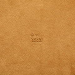 グッチ グッチシマ GG ロゴ マウスパッド パソコン PC小物 インテリア 雑貨 グリーン レザー レディース GUCCI 【中古】