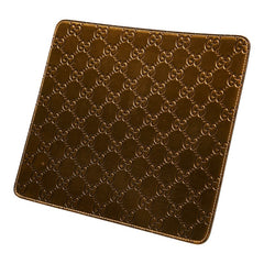 グッチ グッチシマ GG ロゴ マウスパッド パソコン PC小物 インテリア 雑貨 ゴールド レザー レディース GUCCI 【中古】