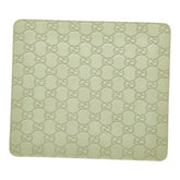 グッチ グッチシマ GG ロゴ マウスパッド パソコン PC小物 インテリア 雑貨 グリーン レザー レディース GUCCI 【中古】