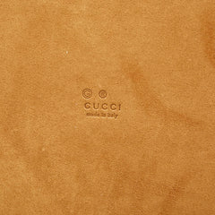 グッチ グッチシマ GG ロゴ マウスパッド パソコン PC小物 インテリア 雑貨 グリーン レザー レディース GUCCI 【中古】