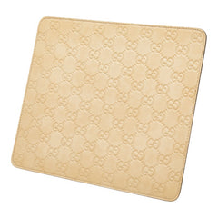 グッチ グッチシマ GG ロゴ マウスパッド パソコン PC小物 インテリア 雑貨 ベージュ レザー レディース GUCCI 【中古】