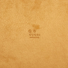 グッチ グッチシマ GG ロゴ マウスパッド パソコン PC小物 インテリア 雑貨 ベージュ レザー レディース GUCCI 【中古】