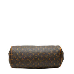 ルイ ヴィトン モノグラム モントルグイユGM トートバッグ ハンドバッグ M95566 ブラウン PVC レザー レディース LOUIS VUITTON 【中古】