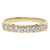 K18YG イエローゴールド ダイヤ0.50ct リング 指輪 レディース 11.5号 【中古】