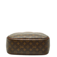 ルイ ヴィトン モノグラム トゥルーヴィル ハンドバッグ M42228 ブラウン PVC レザー レディース LOUIS VUITTON 【中古】