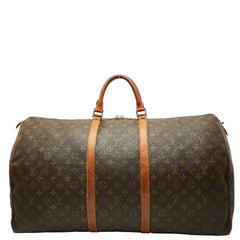 ルイ ヴィトン モノグラム キーポル50 旧型 ボストンバッグ M41426 ブラウン PVC レザー レディース LOUIS VUITTON 【中古】