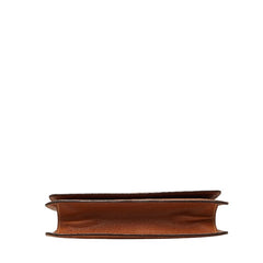 ロエベ バルセロナ ハンドバッグ ブラウン レザー レディース LOEWE 【中古】