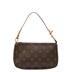 ルイ ヴィトン モノグラム ポシェット アクセソワール ポーチ ハンドバッグ M51980 ブラウン PVC レディース LOUIS VUITTON 【中古】