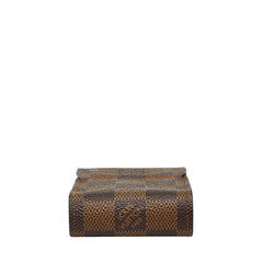 ルイ ヴィトン ダミエ エテュイ シガレット シガレットケース N63024 ブラウン PVC レザー レディース LOUIS VUITTON 【中古】