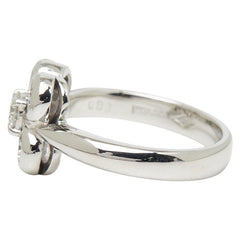 Pt900 プラチナ ダイヤ0.88ct リング 指輪 レディース 8号 【中古】