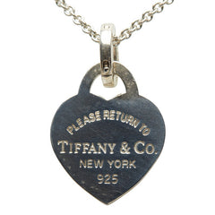 ティファニー リターン トゥ ティファニー ハートタグ ネックレス SV925 シルバー レディース TIFFANY&Co. 【中古】