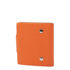 エルメス ユリスPM 手帳カバー ノートカバー オレンジ トゴ レディース HERMES 【中古】