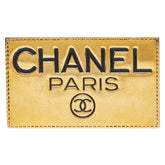 シャネル ネームプレートモチーフ ブローチ メタル レディース CHANEL 【中古】