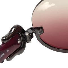フェンディ サングラス FS481 パープル プラスチック レディース FENDI 【中古】