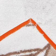エルメス - ビーチタオル バスタオル ホワイト マルチカラー コットン レディース HERMES 【中古】