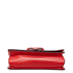 ロエベ バルセロナ23 斜め掛け ショルダーバッグ レッド レザー レディース LOEWE 【中古】