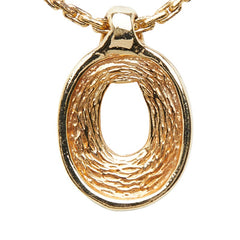 ディオール 馬蹄モチーフ ネックレス メタル レディース Dior 【中古】