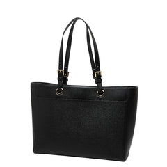 マイケルコース JET SET TRAVEL トートバッグ ハンドバッグ 35S1GTVT7L ブラック レザー レディース Michael Kors 【中古】