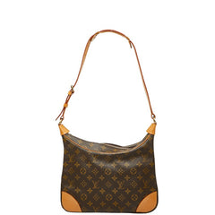 ルイ ヴィトン モノグラム ブローニュ ショルダーバッグ M51265 ブラウン PVC レザー レディース LOUIS VUITTON 【中古】