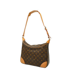 ルイ ヴィトン モノグラム ブローニュ ショルダーバッグ M51265 ブラウン PVC レザー レディース LOUIS VUITTON 【中古】