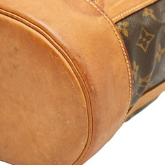 ルイ ヴィトン モノグラム ランドネPM ショルダーバッグ ボディバッグ M42243 ブラウン PVC レザー レディース LOUIS VUITTON 【中古】