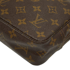 ルイ ヴィトン モノグラム トゥルース トワレット 23 セカンドバッグ ポーチ M47524 ブラウン PVC レディース LOUIS VUITTON 【中古】