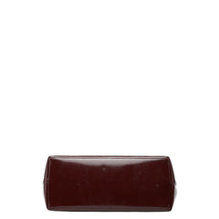 ケイトスペード トートバッグ ピンク ワインレッド キャンバス レザー レディース Kate Spade 【中古】