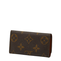 ルイ ヴィトン モノグラム ミュルティクレ4 キーケース M69517 ブラウン PVC レザー レディース LOUIS VUITTON 【中古】