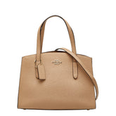 コーチ CHARLIE CARRYALL 28 チャーリー キャリーオール ハンドバッグ ショルダーバッグ 2WAY 29529 ベージュ レザー レディース COACH 中古