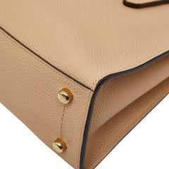 コーチ CHARLIE CARRYALL 28 チャーリー キャリーオール ハンドバッグ ショルダーバッグ 2WAY 29529 ベージュ レザー レディース COACH 【中古】