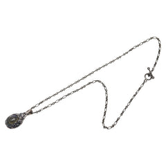 ジョージジェンセン 1997 イヤーペンダント ラブラドライト ネックレス SV925 シルバー レディース Georg Jensen 【中古】