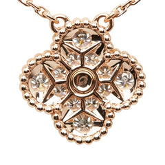 ヴァンクリーフ&アーペル VCARP2R300 K18PG ピンクゴールド 0.48ctmm ヴィンテージアルハンブラ ネックレス レディース Van Cleef & Arpels 【中古】