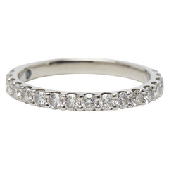 スタージュエリー Pt950 プラチナ ダイヤ0.30ct ブルートパーズ0.01ct リング 指輪 レディース STAR JEWELRY 4号 【中古】