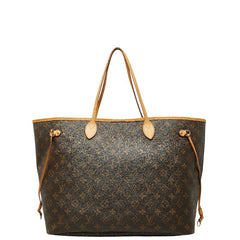 ルイ ヴィトン モノグラム ネヴァーフルGM トートバッグ ショルダーバッグ M40157 ブラウン PVC レザー レディース LOUIS VUITTON 【中古】