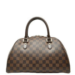 ルイ ヴィトン ダミエ リベラMM ハンドバッグ ミニボストンバッグ N41434 エベヌ ブラウン PVC レザー レディース LOUIS VUITTON 【中古】