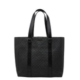 マイケルコース MKシグネチャー トートバッグ ハンドバッグ 37F1LCOT3B ブラック PVC レザー メンズ Michael Kors 【中古】