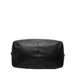 コーチ シグネチャー ボストンバッグ トラベルバッグ F23207 ブラック ボルドー PVC レザー メンズ COACH 【中古】