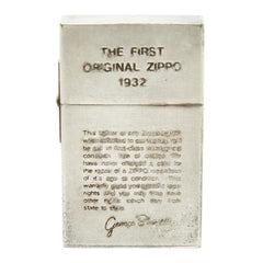 ジッポ 1932 ファースト レプリカ オイルライター 火花あり 着火未確認 シルバー 真鍮 メンズ ZIPPO 【中古】