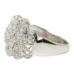 Pt900 プラチナ ダイヤ0.5ct リング 指輪 レディース 12号 【中古】