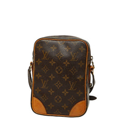 ルイ ヴィトン モノグラム アマゾン 斜め掛け ショルダーバッグ M45236 ブラウン PVC レザー レディース LOUIS VUITTON 【中古】