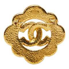 シャネル ココマーク ヴィンテージ ブローチ ゴールド マルチカラー メッキ ラインストーン レディース CHANEL 【中古】