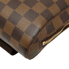 ルイ ヴィトン ダミエ ジェロニモス ボディバッグ ウエストバッグ M51994 ブラウン PVC レザー レディース LOUIS VUITTON 【中古】